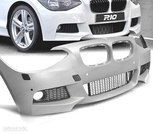 PARA-CHOQUES FRONTAL PARA BMW SERIE 1 F20 F21 LOOK M PACK PDC SRA - 3
