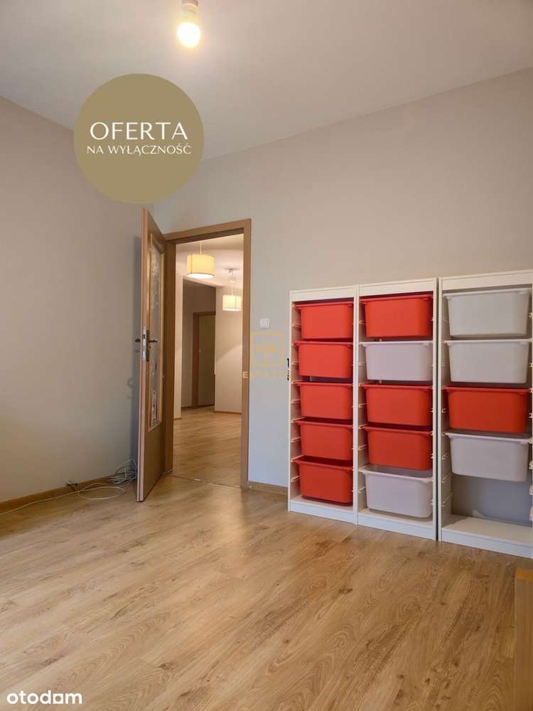 cztery pokoje, miejsce postojowe, komórka, balkon - Pełny obrazek: 4/14