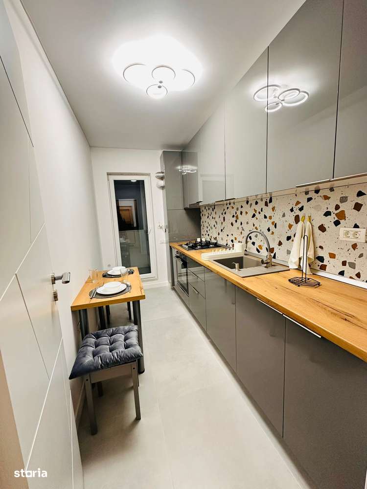 Garsonieră Nouă 38mp – Prima Închiriere, Lângă Metrou, Complex Piscină - Imagine principală: 4/11