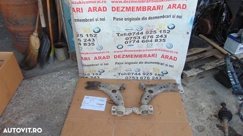 Brat fata VW Golf 6 bascule stanga dreapta  brate fata Golf 6 plus Audi A3 Skoda Octavia seat leon - 2