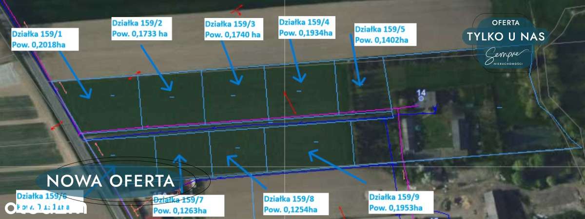 Działki budowlane w malowniczej okolicy - Pełny obrazek: 5/15