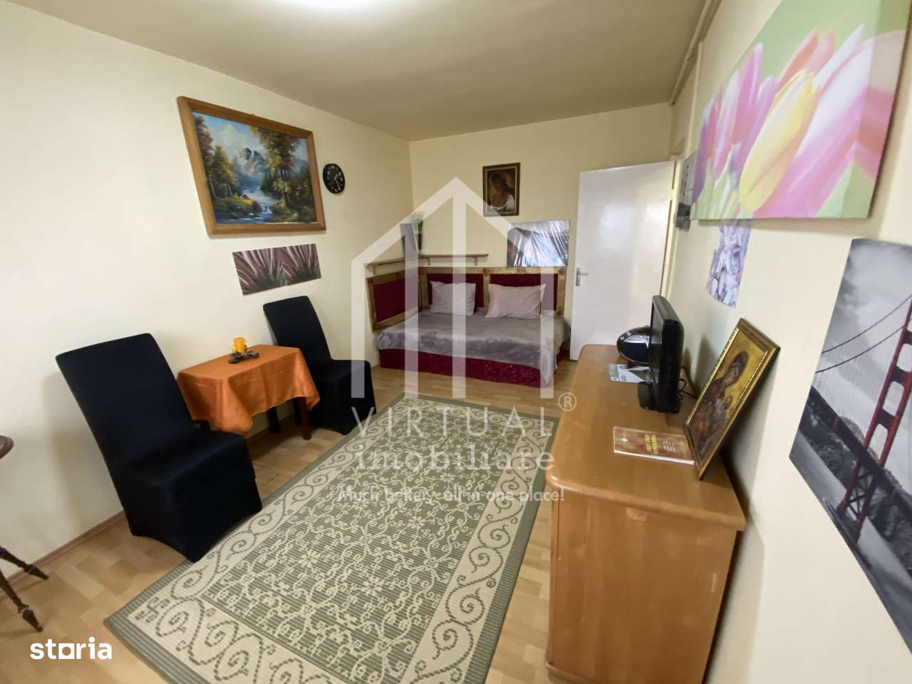 Garsoniera de vanzare in Sibiu, 25 mp utili + balcon, etaj intermediar - Imagine principală: 4/10