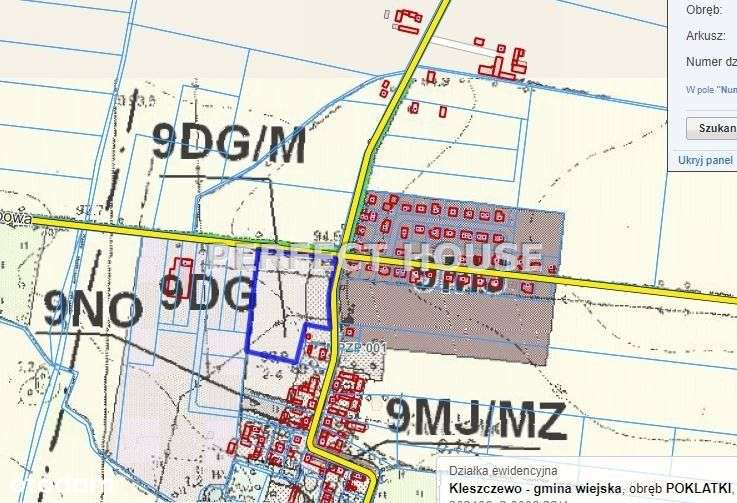 Działka mieszkaniowa lub przemysłowa - lokalizacja - Pełny obrazek: 4/8