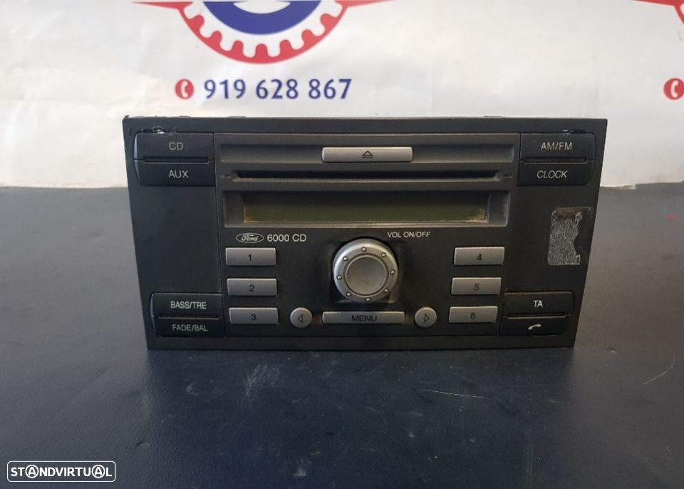 Peça - Radio Ford Transit 2008 Ref. 8C1t-18C815-Aa