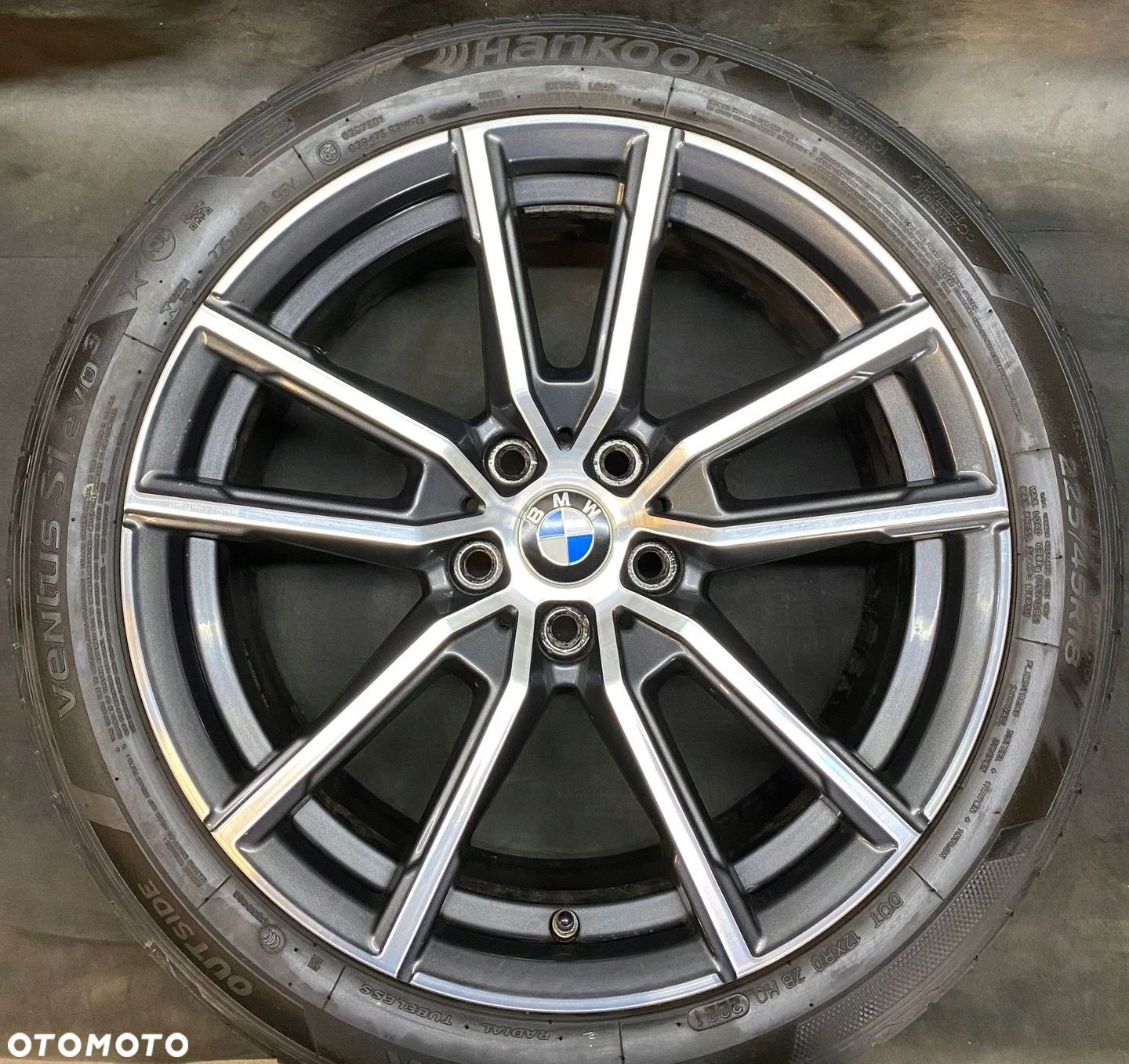 ORYGINALNE KOLA ALUFELGI BMW 18" SERIA 3 G20 G21 4 G22 G23 WZÓR 780 6883522 - 8