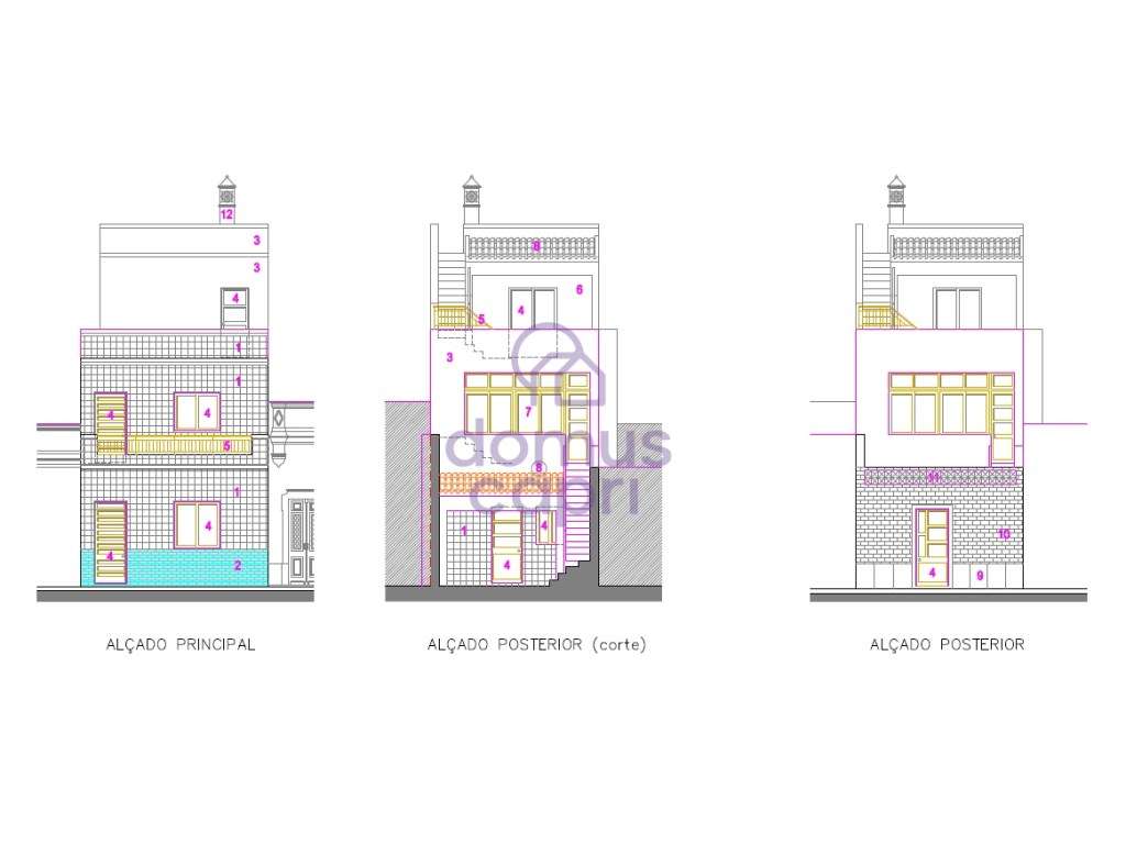 Moradia T2 + 2 com quintal e vista mar em Fuzeta-36