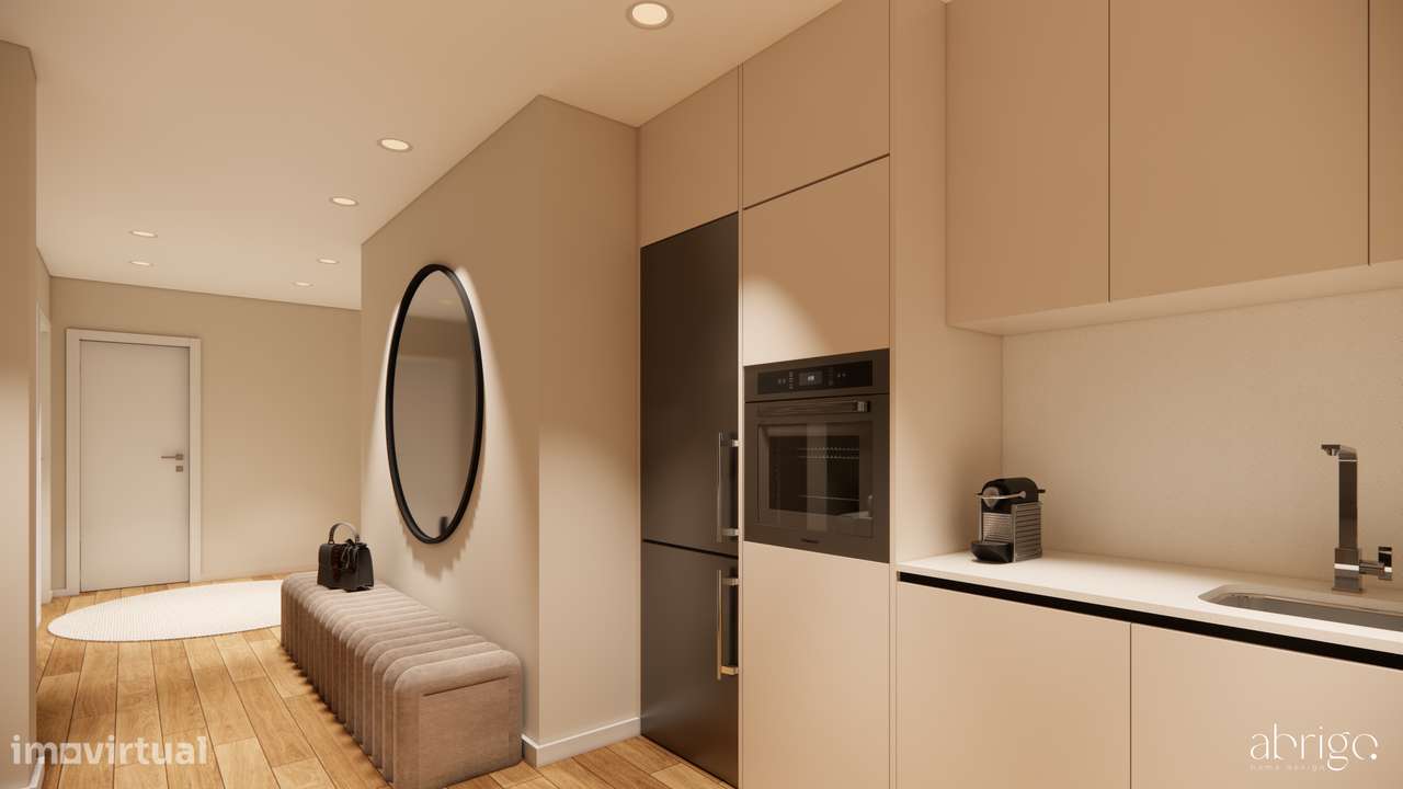 Apartamento T2 com varanda e garagem - Grande imagem: 4/10