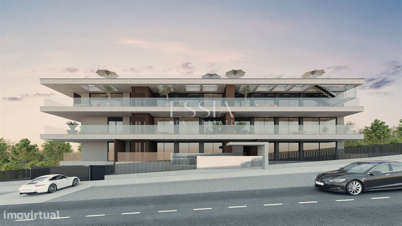 T4 com Rooftop de 76 m2, SwimSpa Vistas Mar em Canidelo-16
