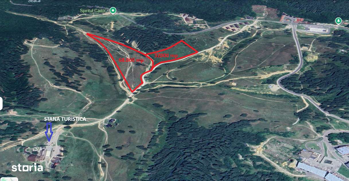 Vand 100.000 mp teren intravilan Poiana Mica - dezvoltari imobiliare-1