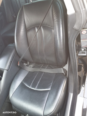 Interior Scaune Fata Stanga Dreapta cu Bancheta Piele Neagra cu Incalzire Mercedes CLS C219 W219 Facelift 2004 - 2010 [C0199] - 1