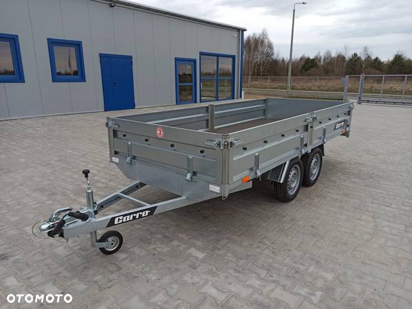 Carro Delta 350x150x40 cm, 750 kg platforma , 2 osie - 4