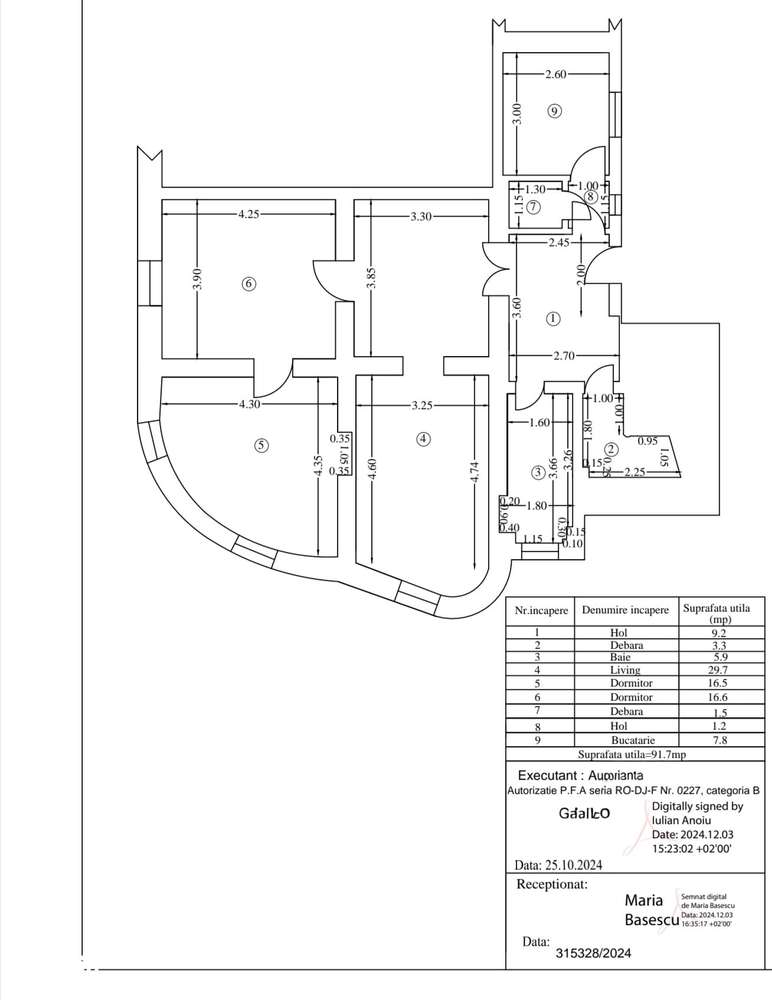 Apartament la casa, centru - Imagine principală: 3/3