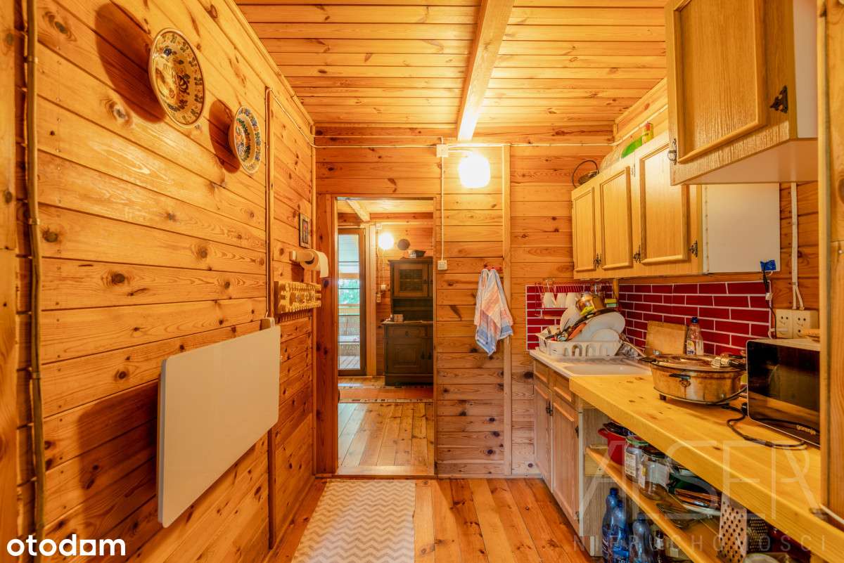 Drewniany dom z garażem na działce 2000 m2 - Pełny obrazek: 5/20