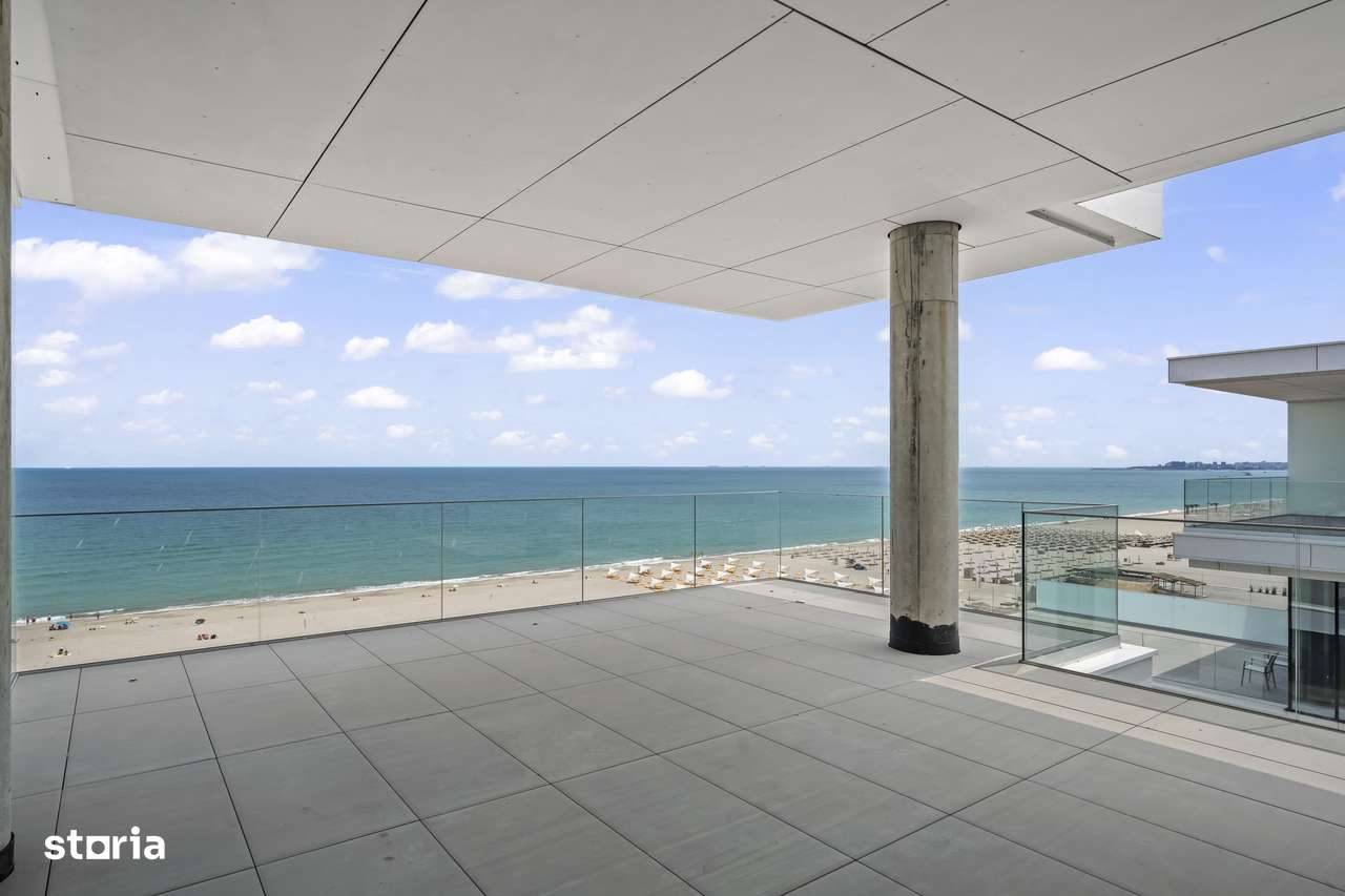 Penthouse cu Jacuzzi și Vedere Panoramică în One Mamaia-6