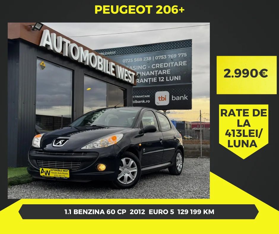 Peugeot 206+ 2012