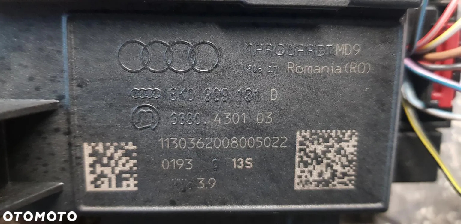 Stacyjka AUDI A4 B8 A5 8K0909131D WYSYŁKA - 2