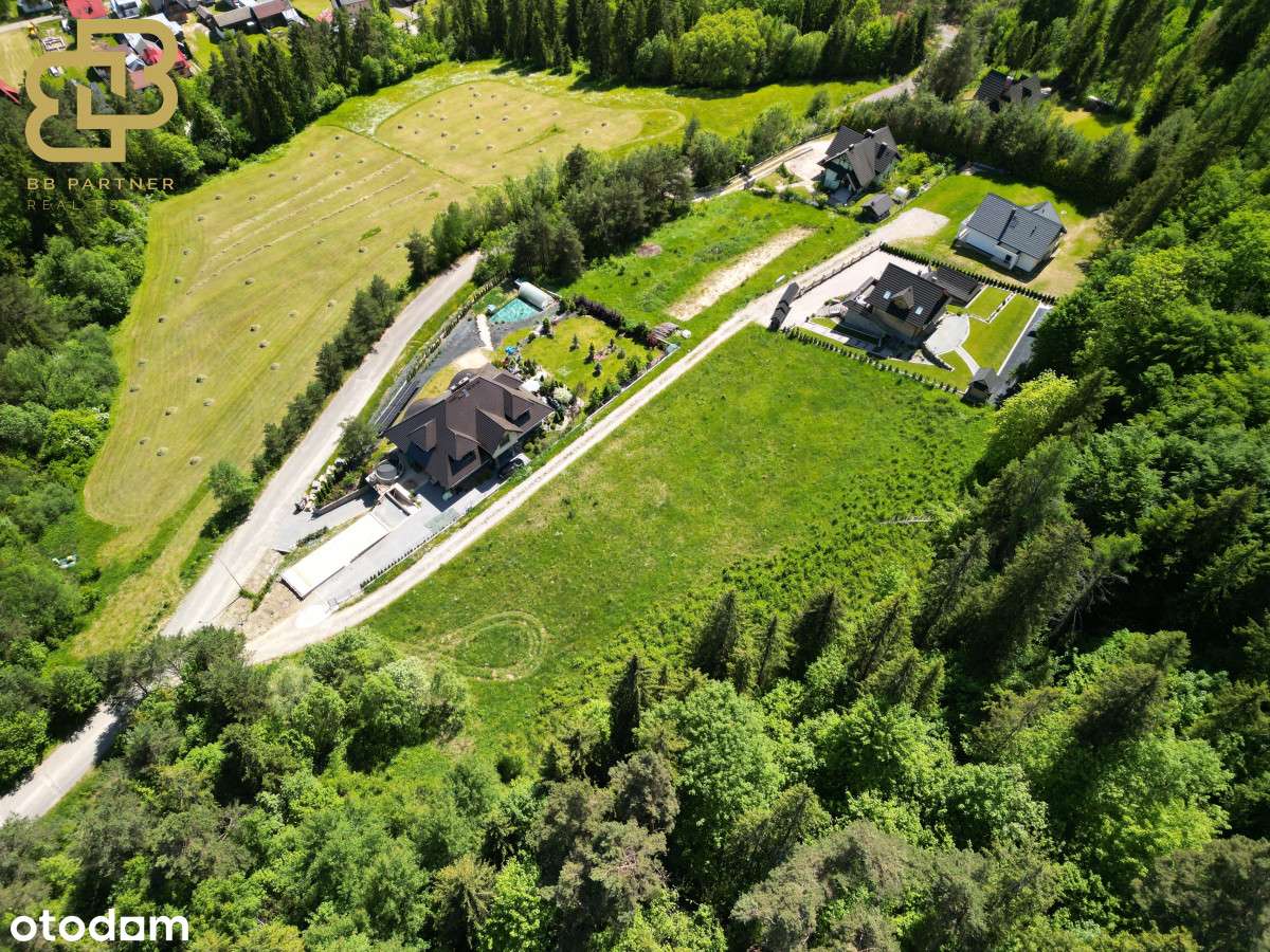 Widokowa pod domki i pensjonat, media, plan-13