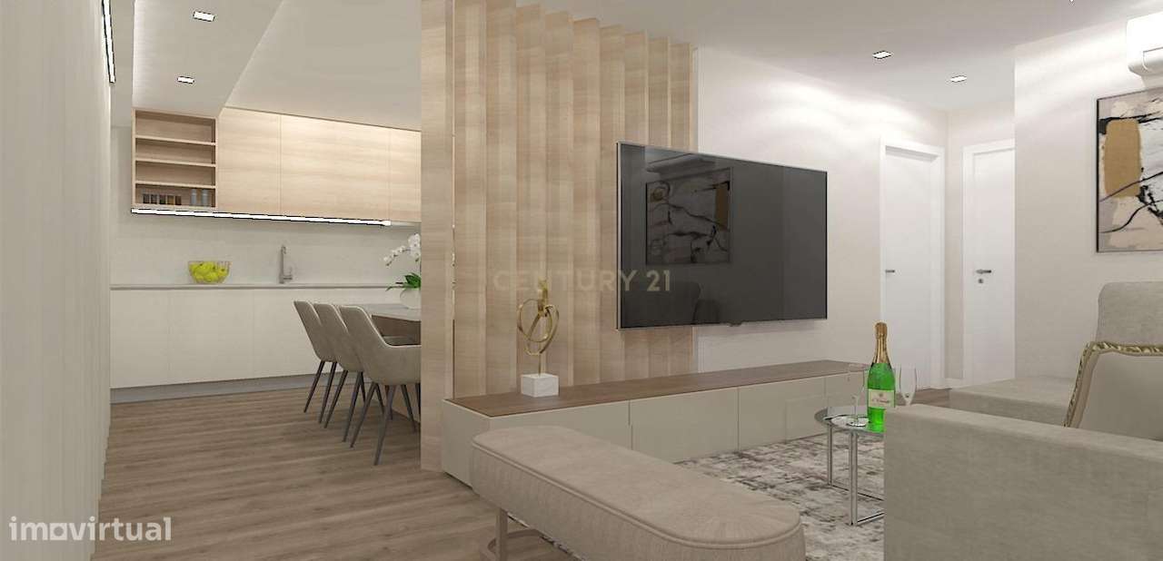 Apartamento T2 Novo com Vista Panorâmica em Loures-23
