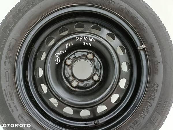 Renault Kangoo KOŁO ZAPASOWE Zapas 165/65 R14 4x100 ET36 - 2