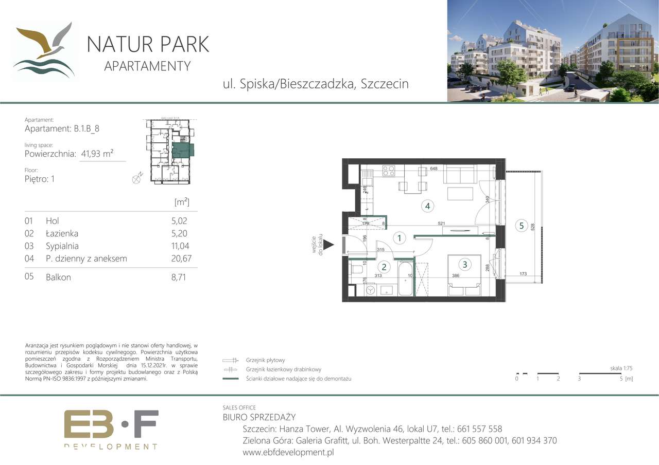 Natur Park | apartament 2-pok. | B_8 - Pełny obrazek: 2/7
