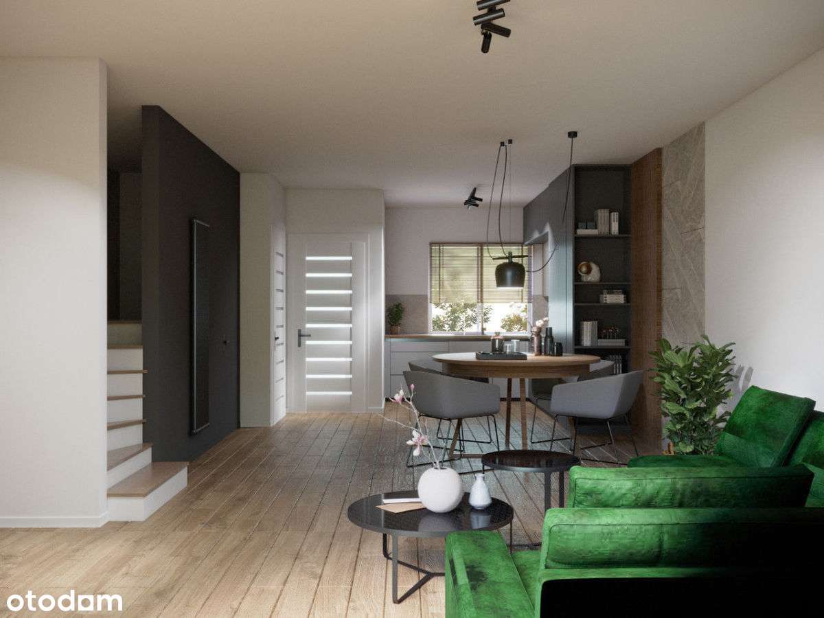 Bliźniak z dużą działką w Wilkowicach-11