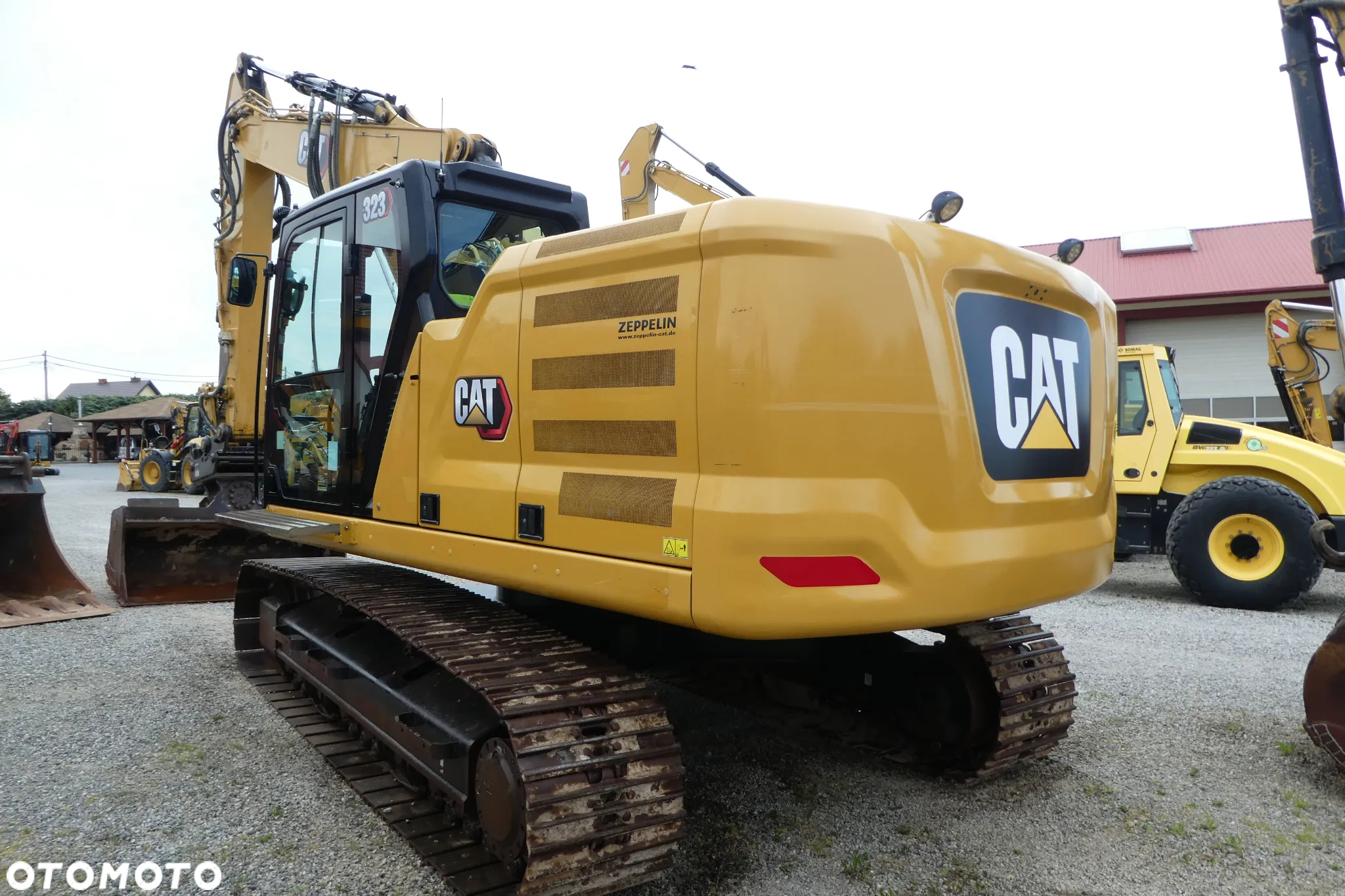 Caterpillar 323/07A Z NIEMIEC DWIE ŁYŻKI - 3