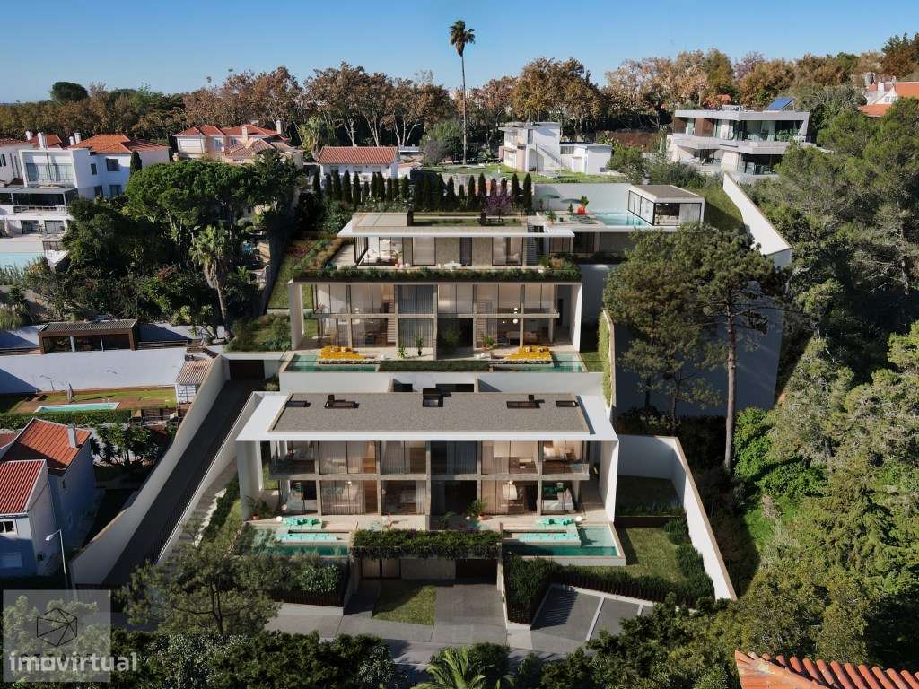 Moradia T4 com piscina e jardim-19