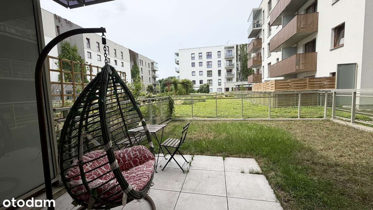 Mieszkanie, 2 pok. – Jasne 2 pokoje 45,5 m² z ogródkiem | Nowe budownictwo | Wrocław Krzyki