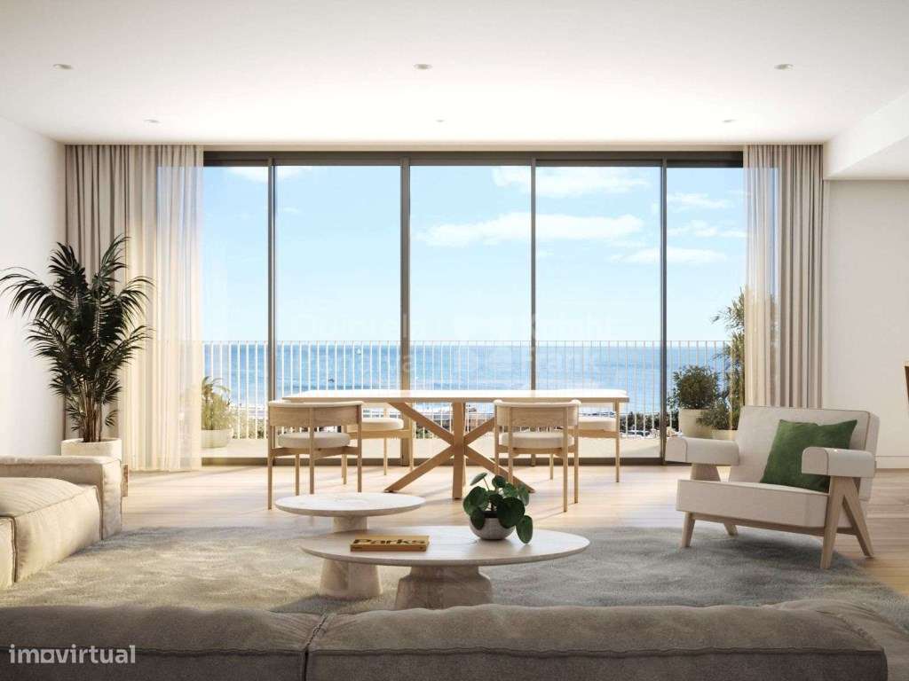 Apartamento T3 com terraço e estacionamento em Carcavelos - Grande imagem: 2/33