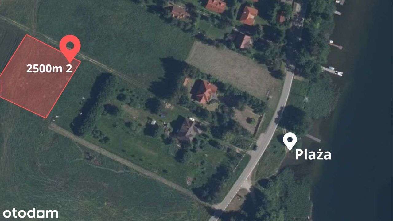 Na sprzedaz działka w Bogaczewie 200m od jeziora - Pełny obrazek: 4/5