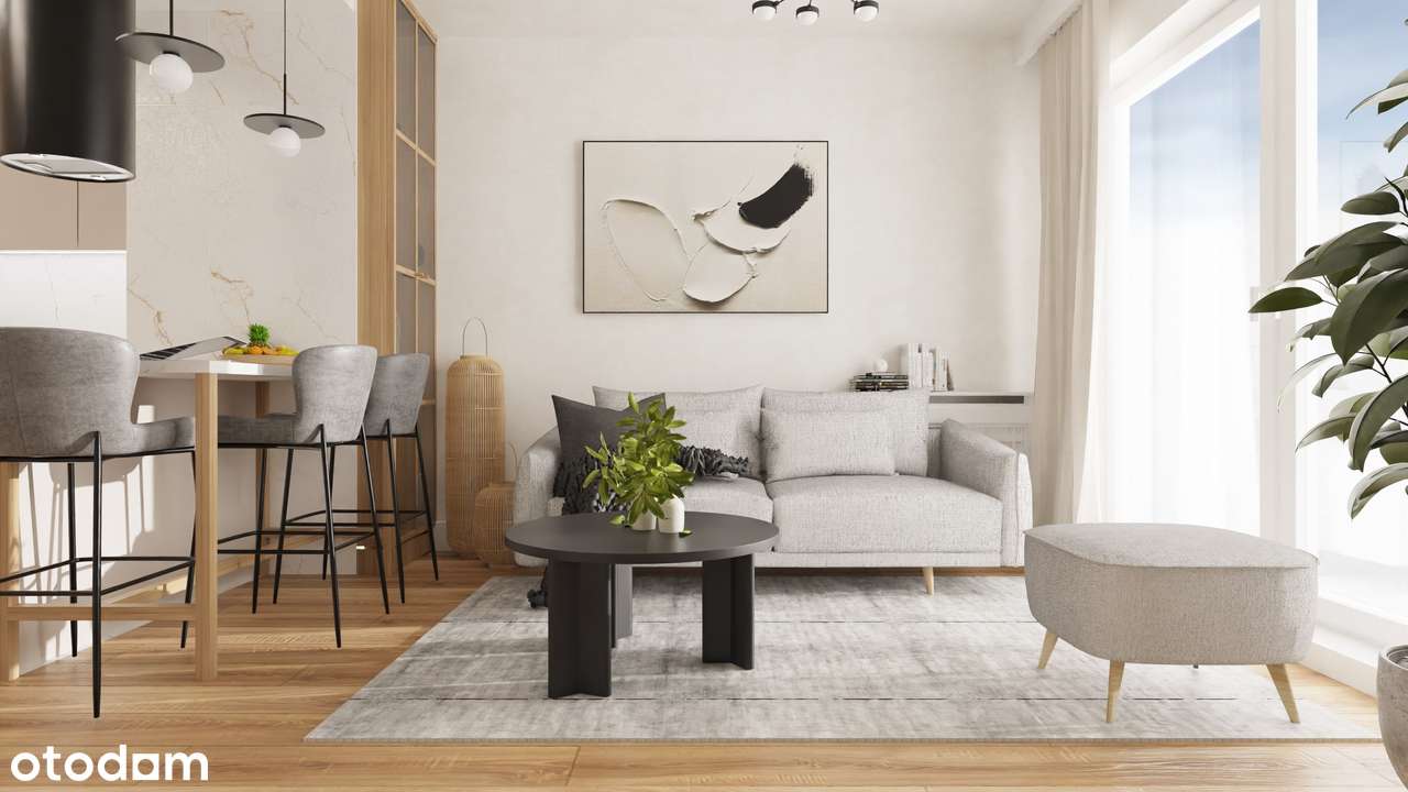 2pokoje z balkonem przy Dworcu Fabrycznym - Pełny obrazek: 4/9