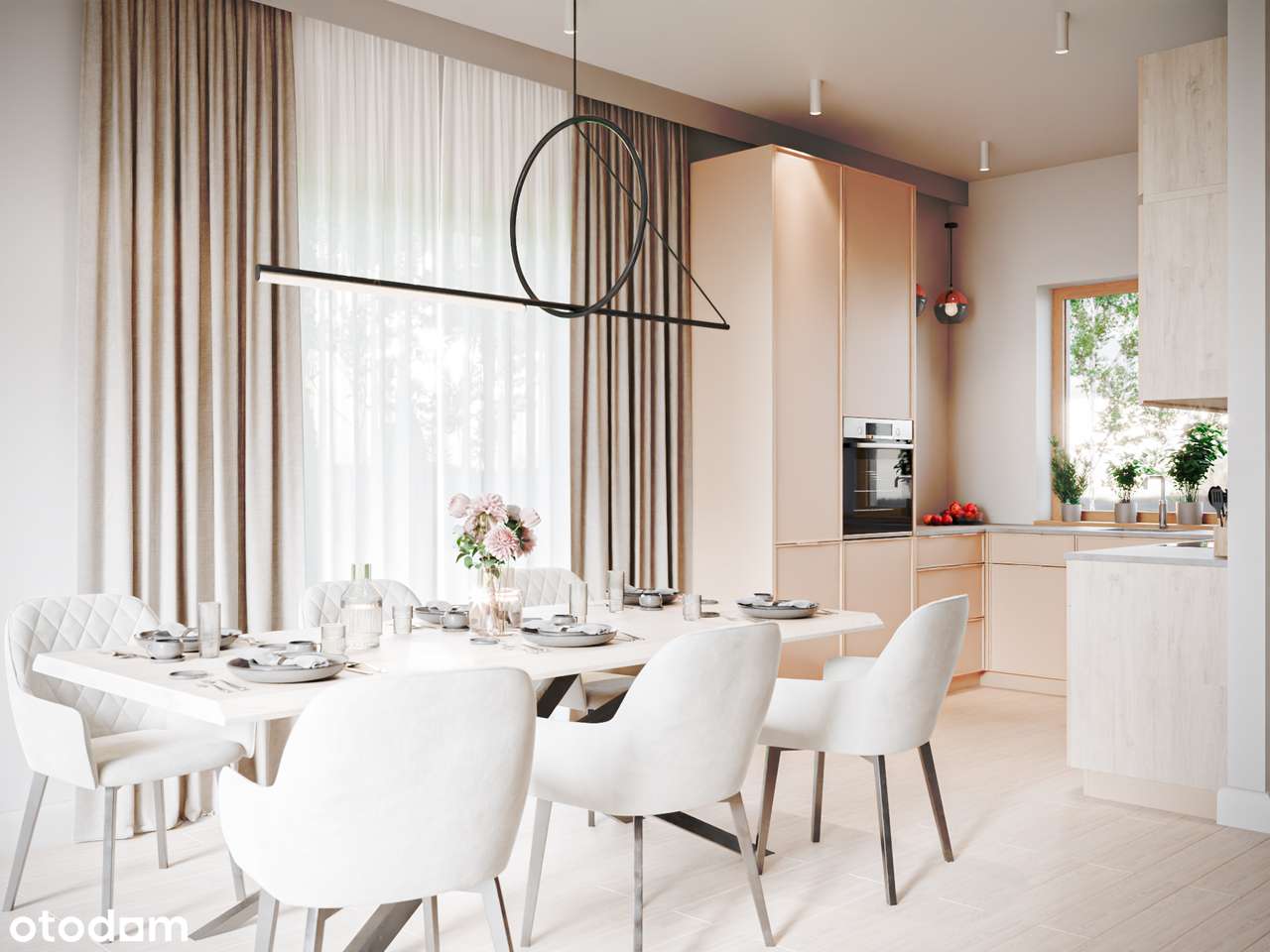 REZERWACJA. Dom jednorodzinny dwulokalowy, Koziegłowy-3