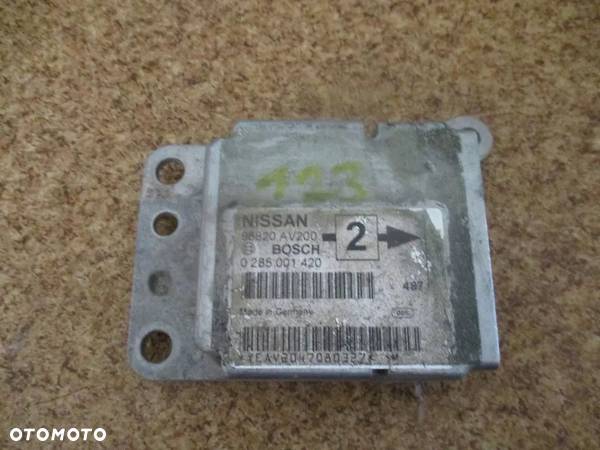 MODUŁ SENSOR AIR BAG NISSAN PRIMERA P12 98820AV200 - 1