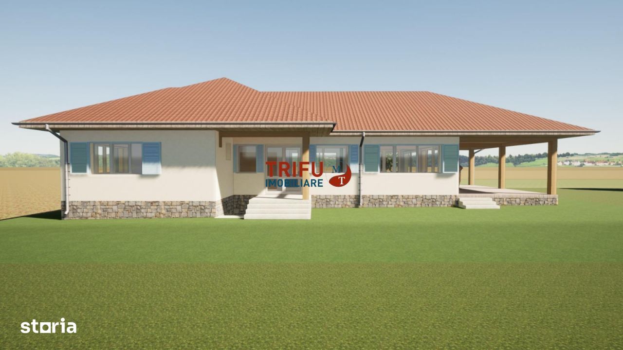 Casa pretabila 2 familii, 11771mp teren plus casa mobila