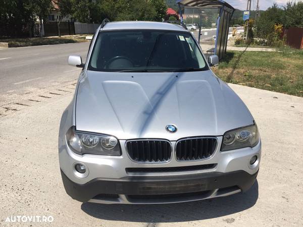 CUTIE VITEZE BMW X3 2006 2.0D 177cp MOTORUL BATE interior piele jante aliaj 17” - 3