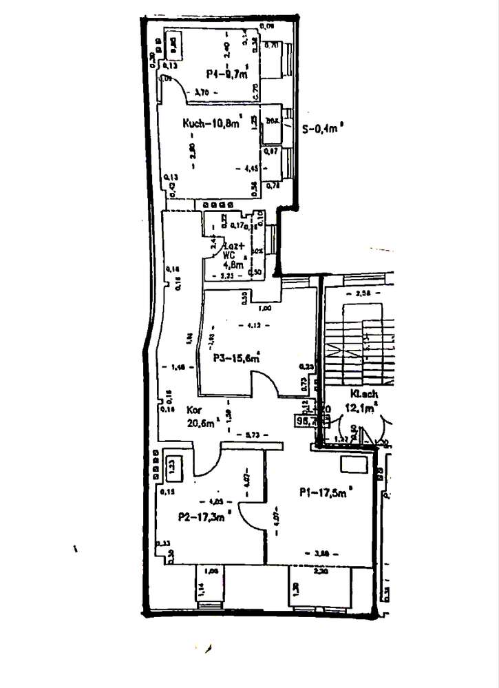 Przestronne mieszkanie z potencjałem