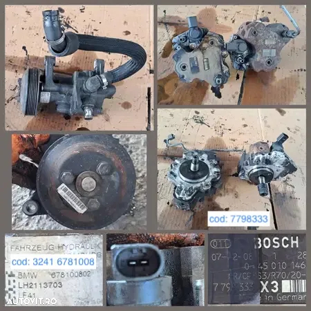 Anexe motor M57N2 Bmw X5 E70 3.5 biturbo SD 335 E92 X6 E71 turbina rezervor vacuum racitor gaze compresor Ac racitor ulei cutie viteze alternator electromotor pompa inalta presiune - 9