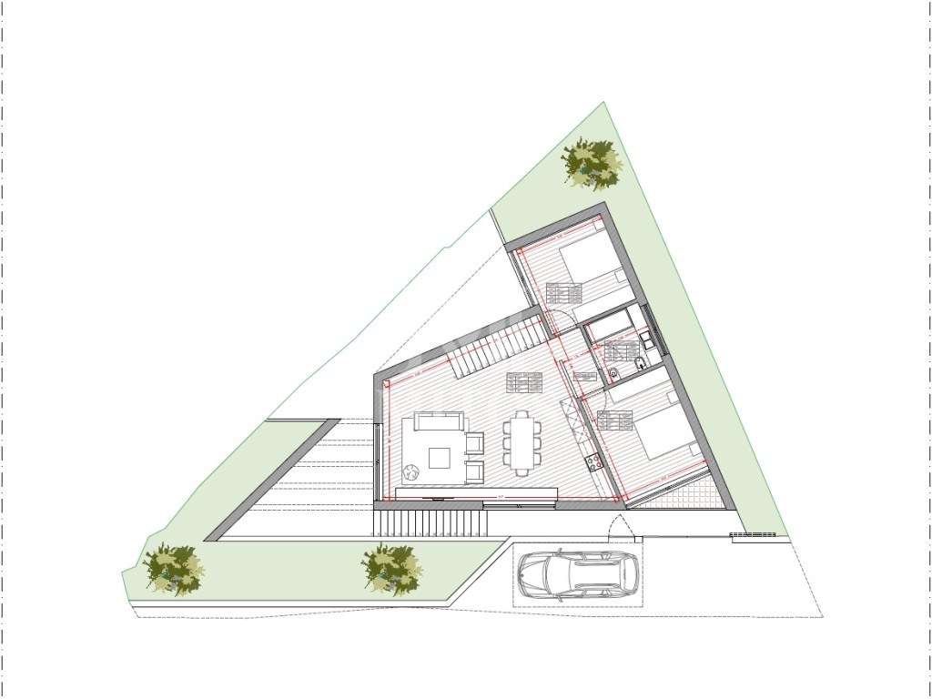 Terreno com projeto arquitetura aprovado em Perre - Viana do Castelo - Grande imagem: 4/13
