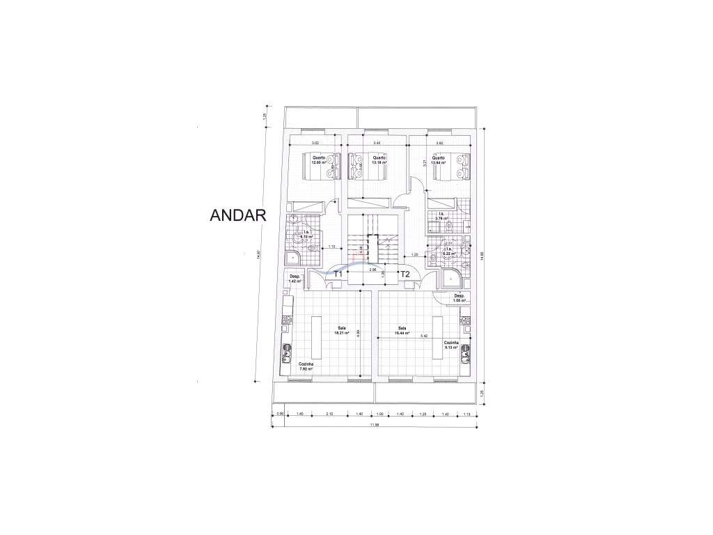 Apartamentos - praia do Pedrogão.-7