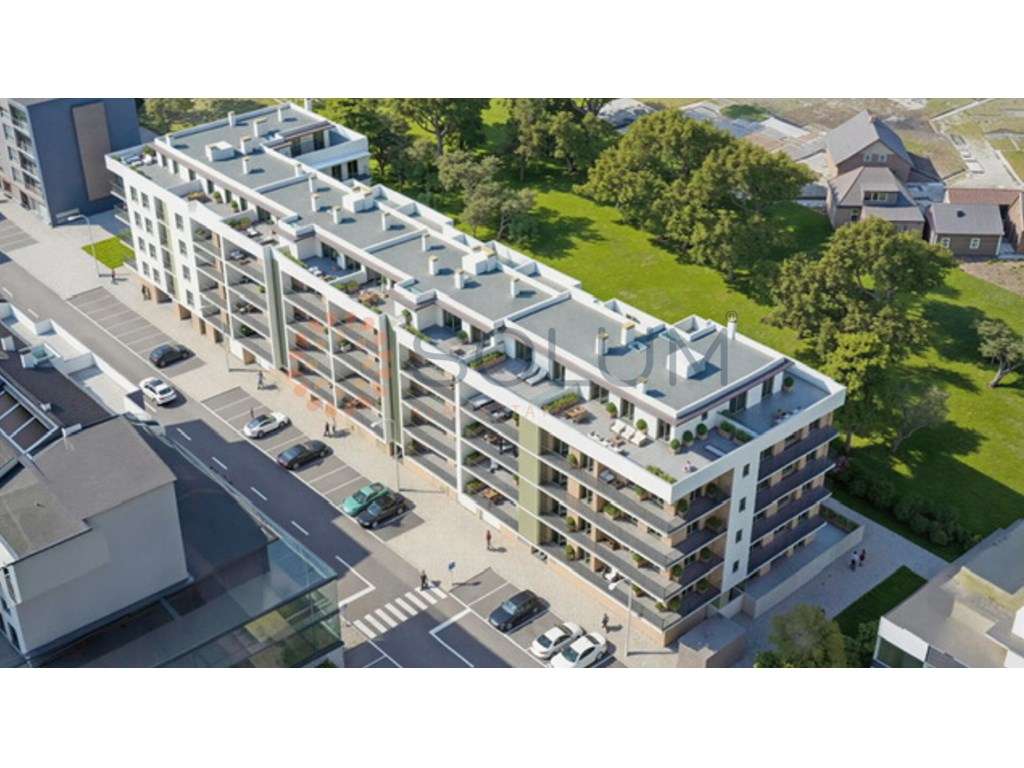 Apartamento T1 novo com terraço - Montijo-9