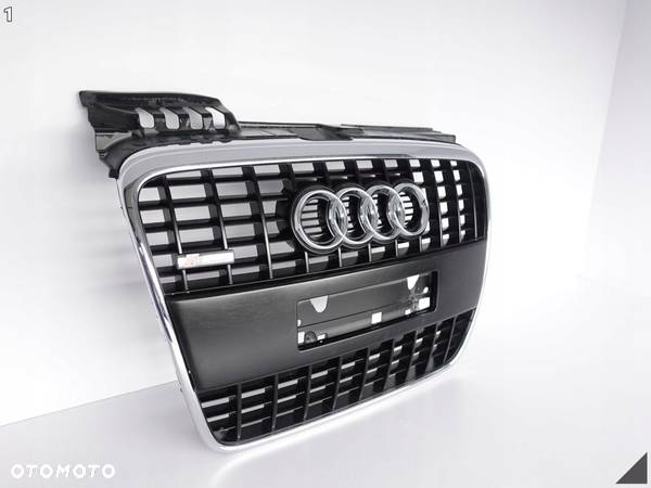 AUDI A4 B7 8E0 04-08 S-LINE ZDERZAK GRILL ATRAPA - 2