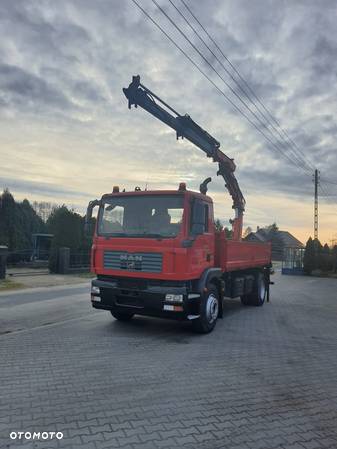 MAN TGM 18.280, wywrotka z HDS - 8