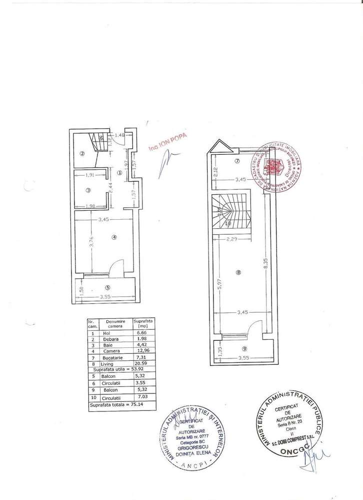 Mosilor, duplex, bloc nou de 3 etaje-13