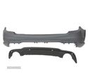 PARA-CHOQUES TRASEIRO PARA MERCEDES CLASSE C KOMBI W204 07-14 LOOK AMG - 2