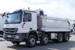 Mercedes-Benz ACTROS 4141 / 8x4 / BASCULANĂ SPATE / HIDROCLAP / CAPACITATE DE ÎNCĂRCARE: 19 TONE / EURO 5 EEV - 8