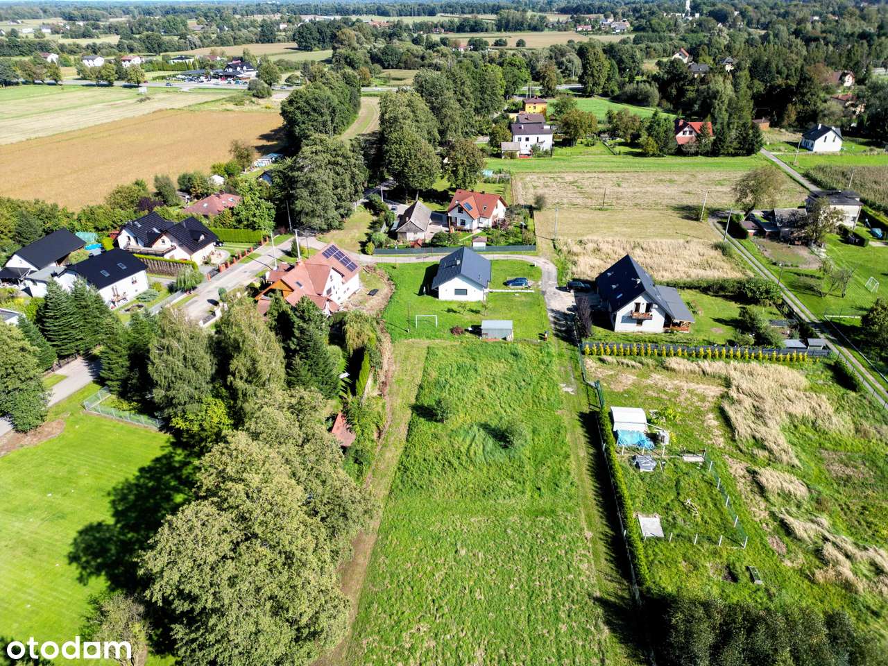 Działka w Drogomyślu z pozwoleniem na budowę - Pełny obrazek: 3/8