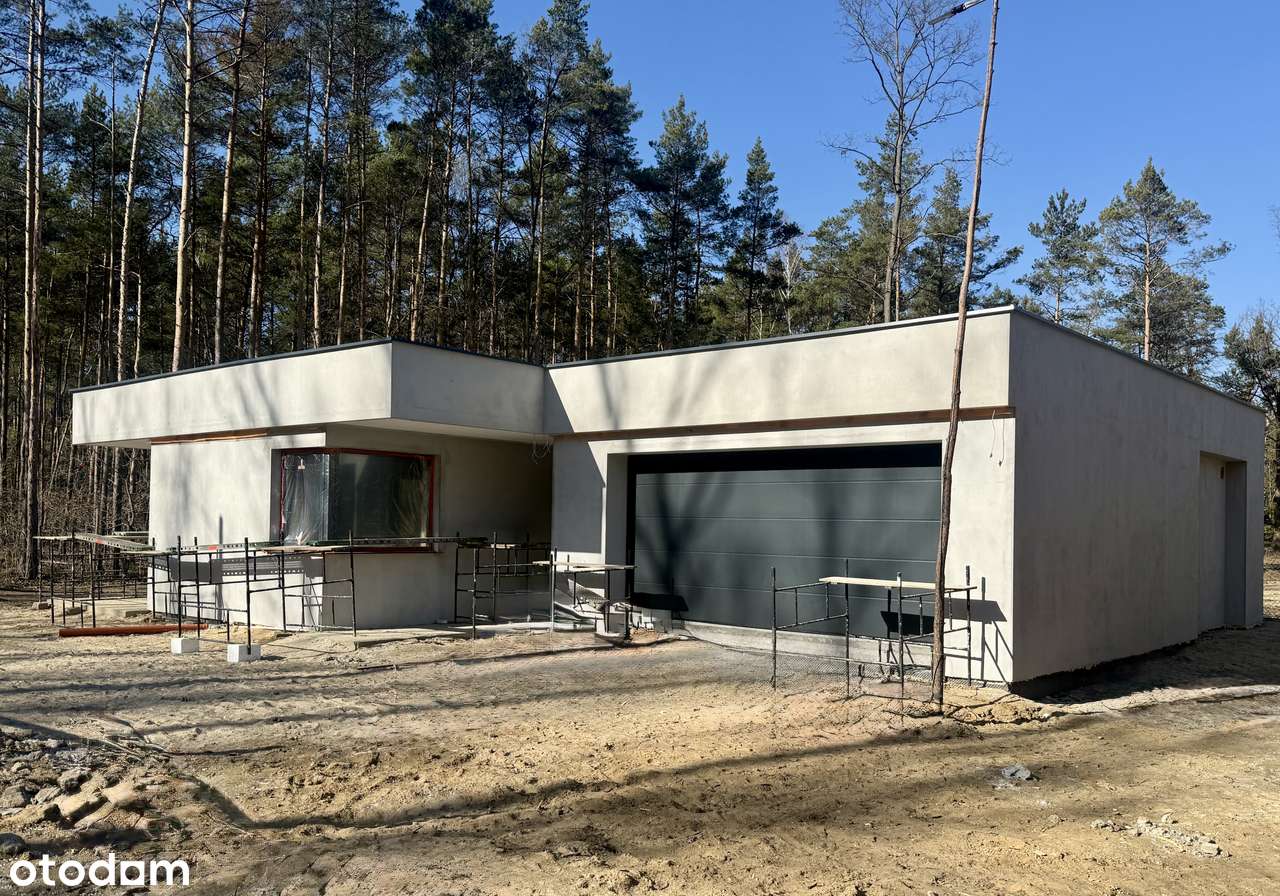 Nowoczesny dom jednorodzinny z stan surowy zamknięty– Sulejówek-2