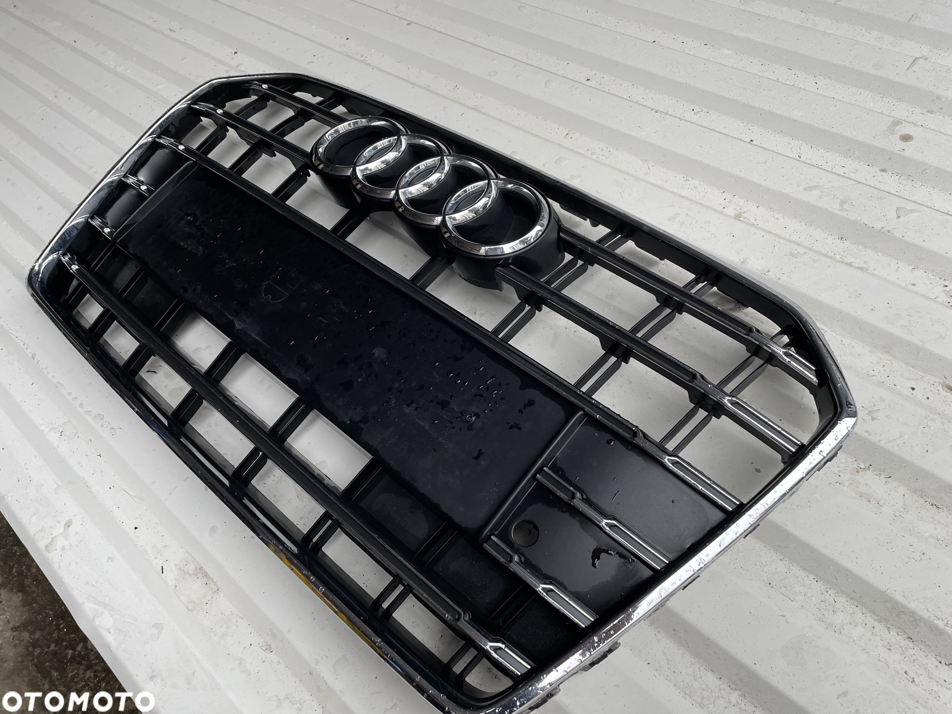 ATRAPA PRZÓD GRILL AUDI A6 C7 4G0 COMPETITION S6 SHADOW CHROM 4G0853653T - 7