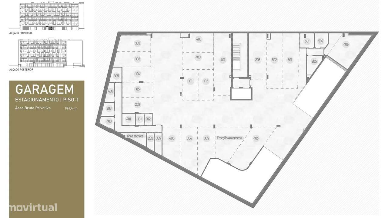 T2 Novo c/ Lugar de Garagem em Santa Marinha (VL8)-6