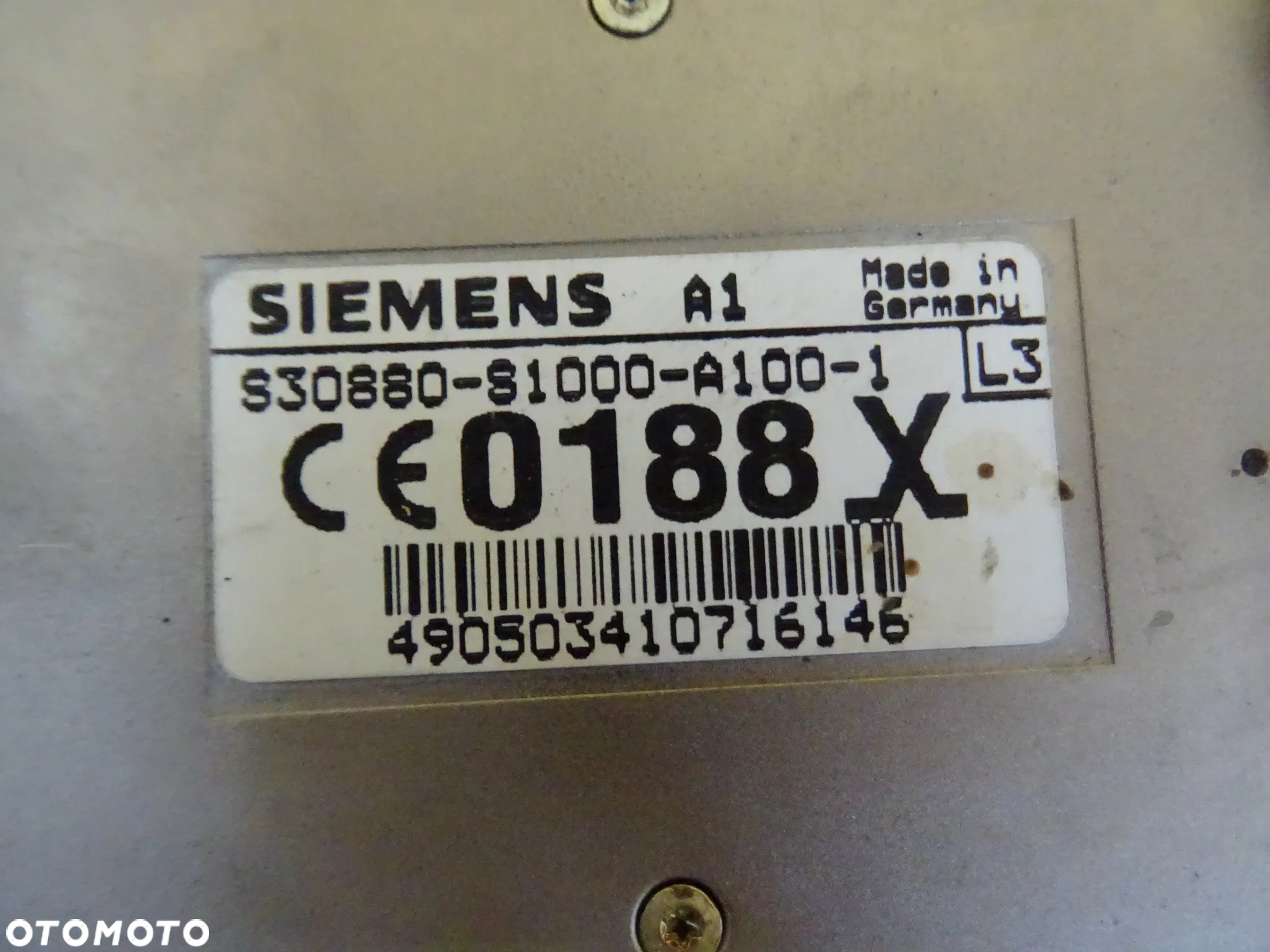 RADIO FABRYCZNE SIMENS OPEL FRONTERA+ KOD NR137 - 7